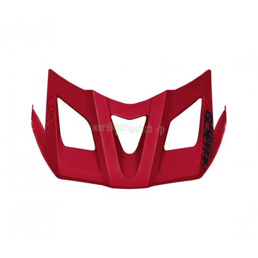 Spare visor for helmet RAZOR ruby red L/XL