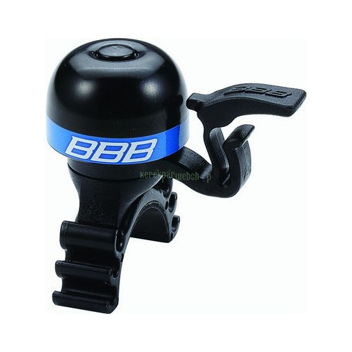 BBB BBB-16 kerékpáros csengő MiniFit fekete/kék