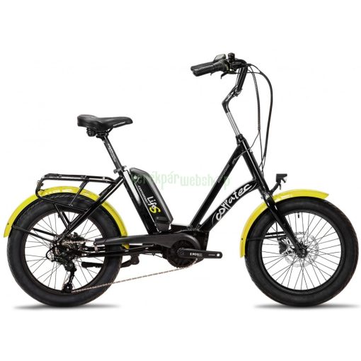Corratec Life S AP5 8s pedelec kerékpár, fekete-sárga 44cm