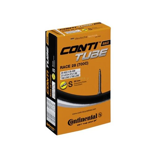 Continental belső tömlő kerékpárhoz Race 28 Light 18/25-622/630 S42 dobozos