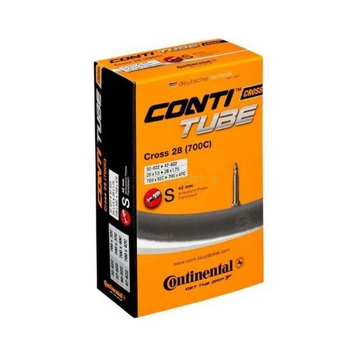 Continental belső tömlő kerékpárhoz Cross 28 32/47-622 S42 dobozos