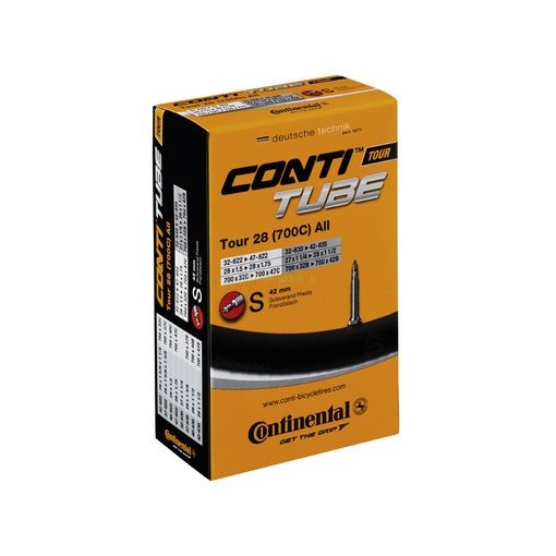 Continental belső tömlő kerékpárhoz Tour 28 all 32/47-622 A40 dobozos