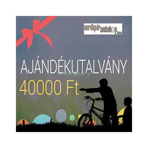 Kerékpáros Ajándékutalvány 40000