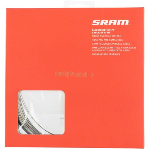 SRAM SLICKWIRE SHIFT CABLE KIT 4MM BLK V2 Mnoz. Uni - 00.7118.007.001