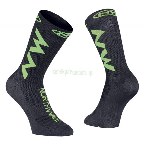 Zokni NORTHWAVE EXTREME AIR S(36-39) fekete/limefluo