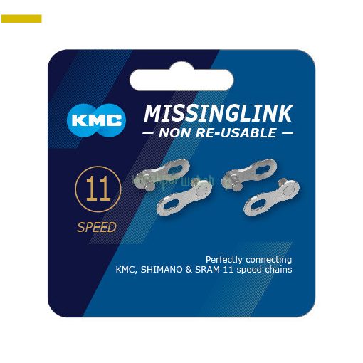 Lánc KMC MISSINGLINK patentszem 1,1/128 11 speed CL555