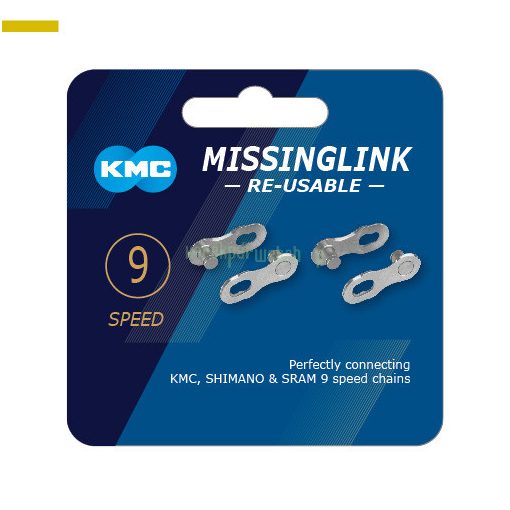 Lánc KMC MISSINGLINK patentszem 1,1/128 9 speed CL566R
