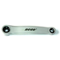Bal hajtókar NECO szürke 4szög Kerékpár Felszerelés, kiegészítő