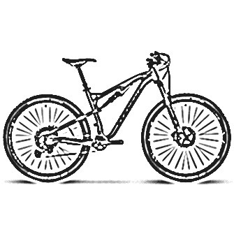 férfi 29" összteleszkópos kerékpárok