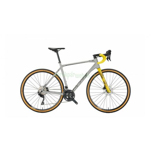 KTM X-Strada 20 2022 férfi Gravel Kerékpár ultimate grey (yellow-black) M/55cm