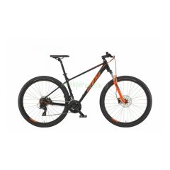   KTM Chicago 292 2022 férfi Mountain Bike black matt (orange) 48cm