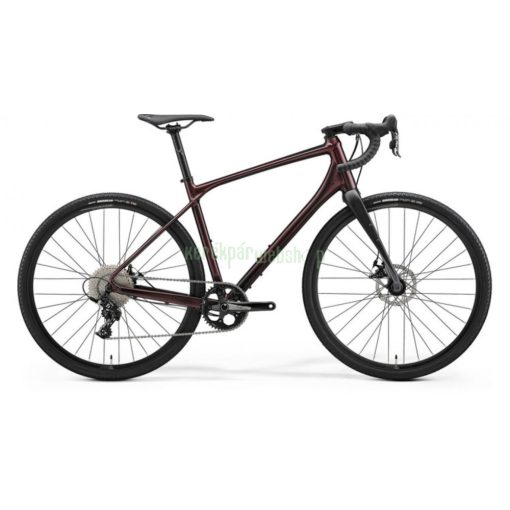 Merida 2022 SILEX 300 férfi Gravel Kerékpár selyem bordó (fekete) S