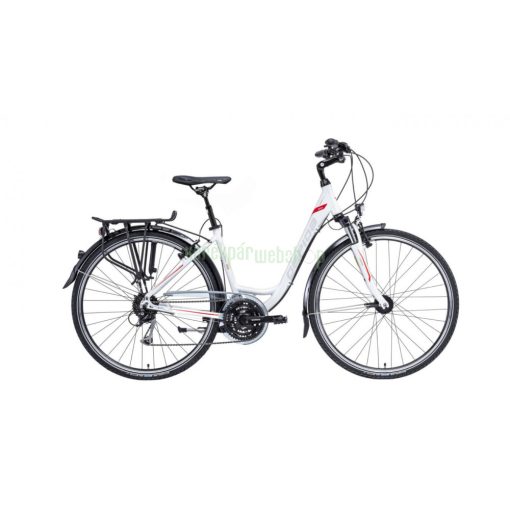 Gepida ALBOIN 300 28" W 2021 női Trekking Kerékpár gyöngyfehér 55cm