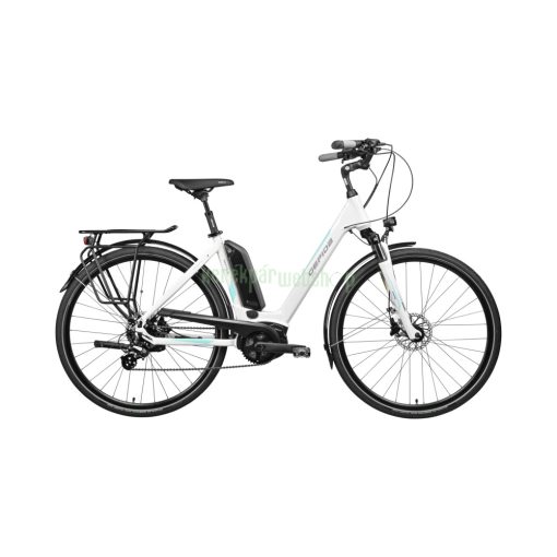 Gepida Reptila 1000 Altus 7 Bosch Powerpack 500Wh 2022 női E-bike fehér-türkiz 46cm
