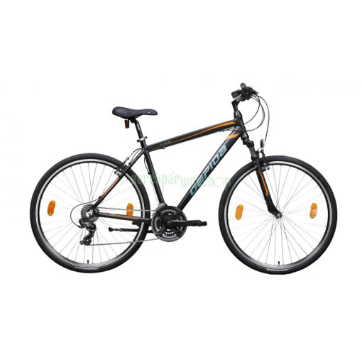 Gepida Alboin 200 CRS 28" M 21S 2022 férfi Cross Kerékpár matt fekete-grafit-narancs 52cm