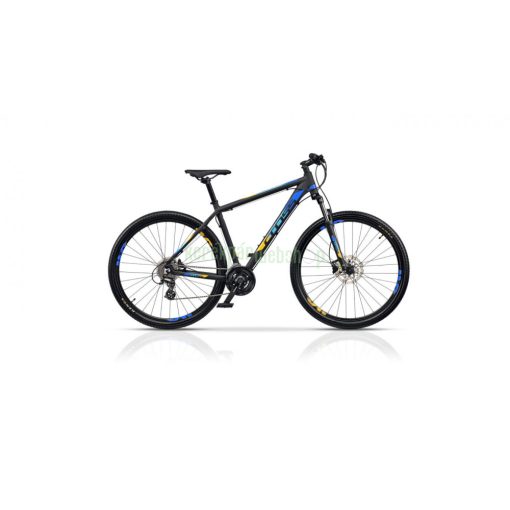 Cross GRX8 DB 29" 2021 férfi Mountain Bike mattfekete-kék 56cm