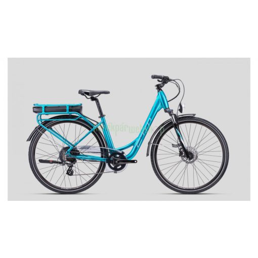 CTM eTerra 28" 2021 női E-bike kék 17"