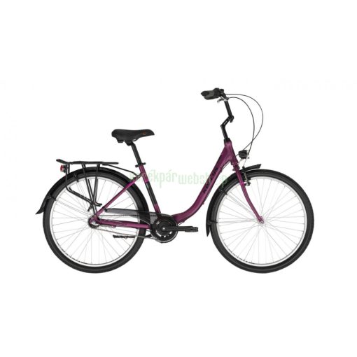 Kellys Avery 10 26" 2021 női City Kerékpár lila 43cm