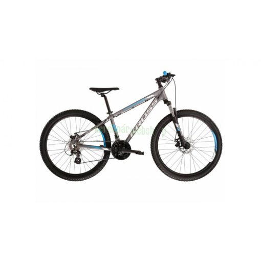 Kross Hexagon 3.0 27,5" 2022 férfi Mountain Bike grafit-kék-szürke 19"