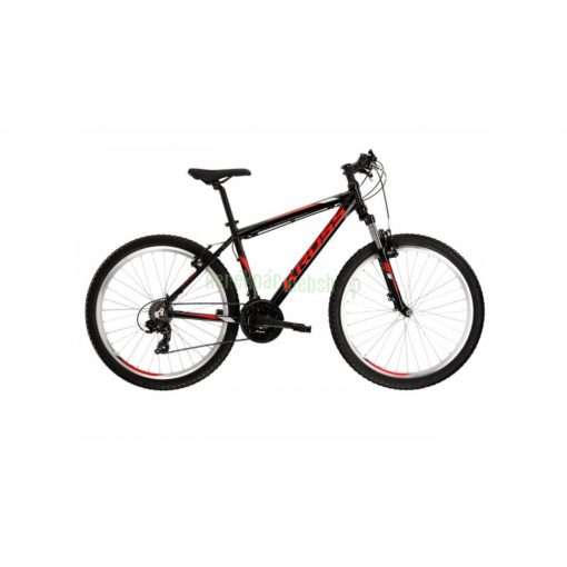 Kross Hexagon 26 SR 2022 férfi mountain bike fekete-piros-szürke XS