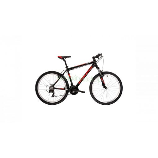 Kross Hexagon 26 2021 férfi Mountain Bike fekete piros grafit S