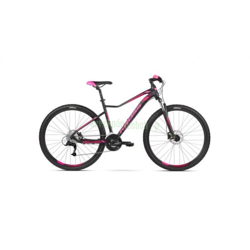 Kross Lea 6.0 27 2021 női Mountain Bike fekete-málna 14" XXS