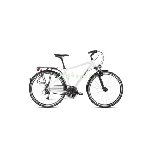 Kross Trans 4.0 2021 férfi Trekking Kerékpár gyöngyfehér 21" L