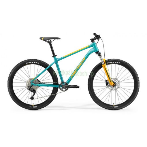 Merida Big.Seven 200 2021 Férfi Mountain Bike zöldeskék-narancs XS