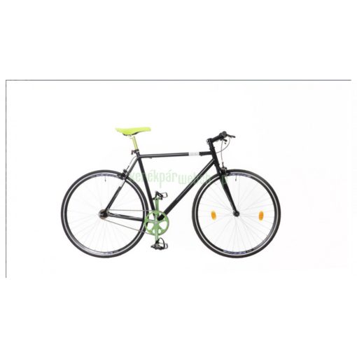 Neuzer Skid férfi Fixi Kerékpár fekete-zöld 56cm
