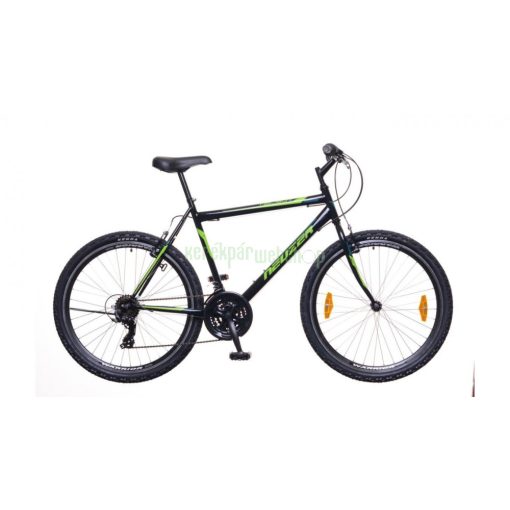 Neuzer Nelson 30 férfi Mountain Bike fekete/neon zöld-zöld 17"