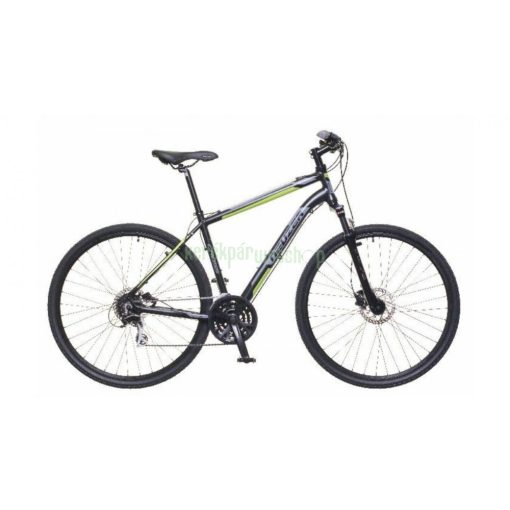 Neuzer X300 Férfi Cross Kerékpár fekete-zöld-szürke 19"