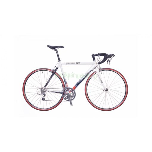 Neuzer Whirlwind Race férfi országúti kerékpár fehér-szürke-piros 56cm