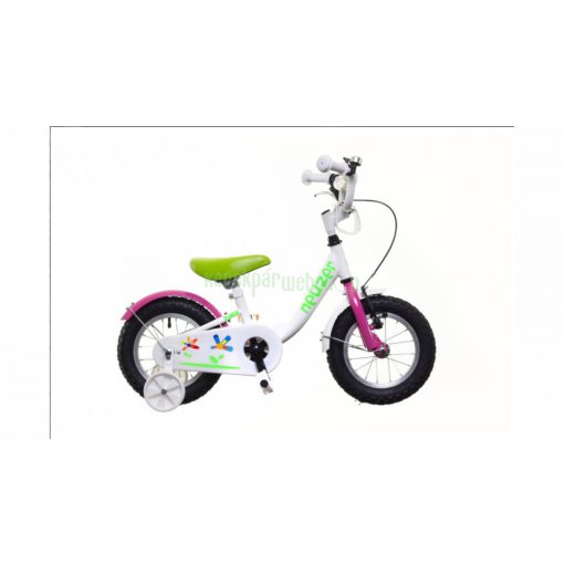 Neuzer BMX 12 lány Gyerek Kerékpár fehér/pink-zöld