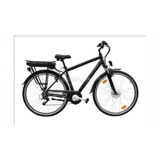 Neuzer E-Trekking Zagon MXUS teleszkópos villával férfi e-bike matt bronz-fekete 19"