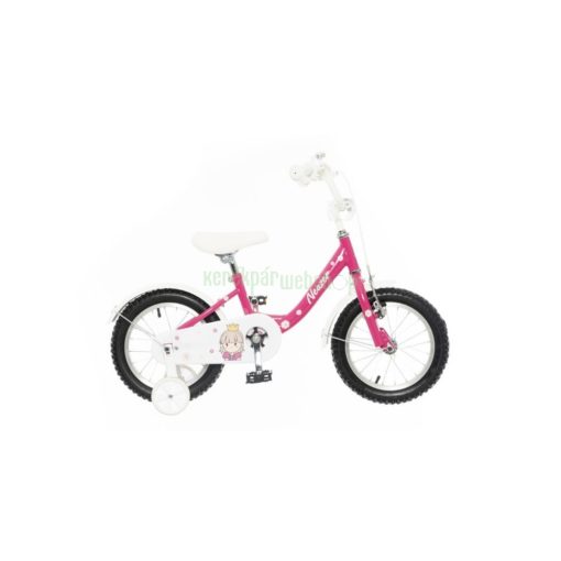Neuzer BMX 14 lány Gyerek Kerékpár pink-fehér hercegnős 14"