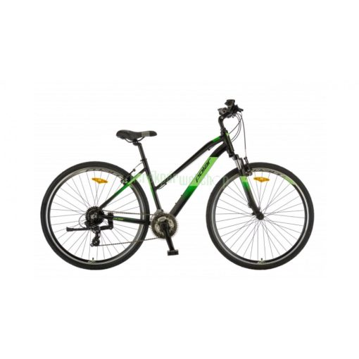 Polar Forester Comp 28" női Cross Kerékpár fekete-világos zöld M