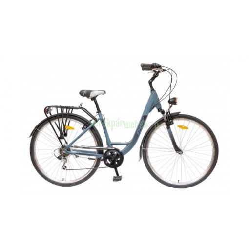 Polar Strada LS 7 seb 28" női City Kerékpár szürke-fekete L