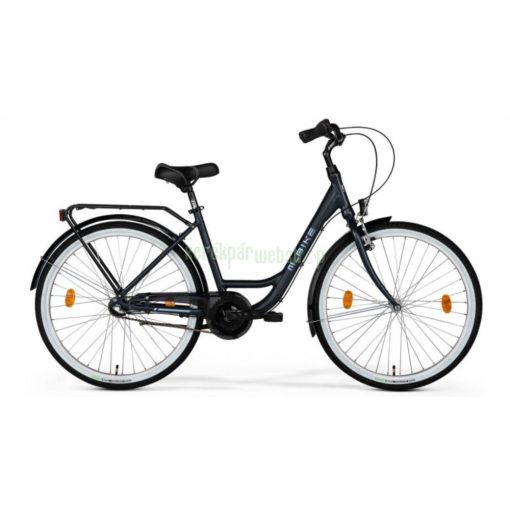 M-Bike Cityline 328 2021 női City Kerékpár 28" selyemszürke-kék 46cm