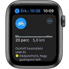Kerékpározás és az Apple Watch >